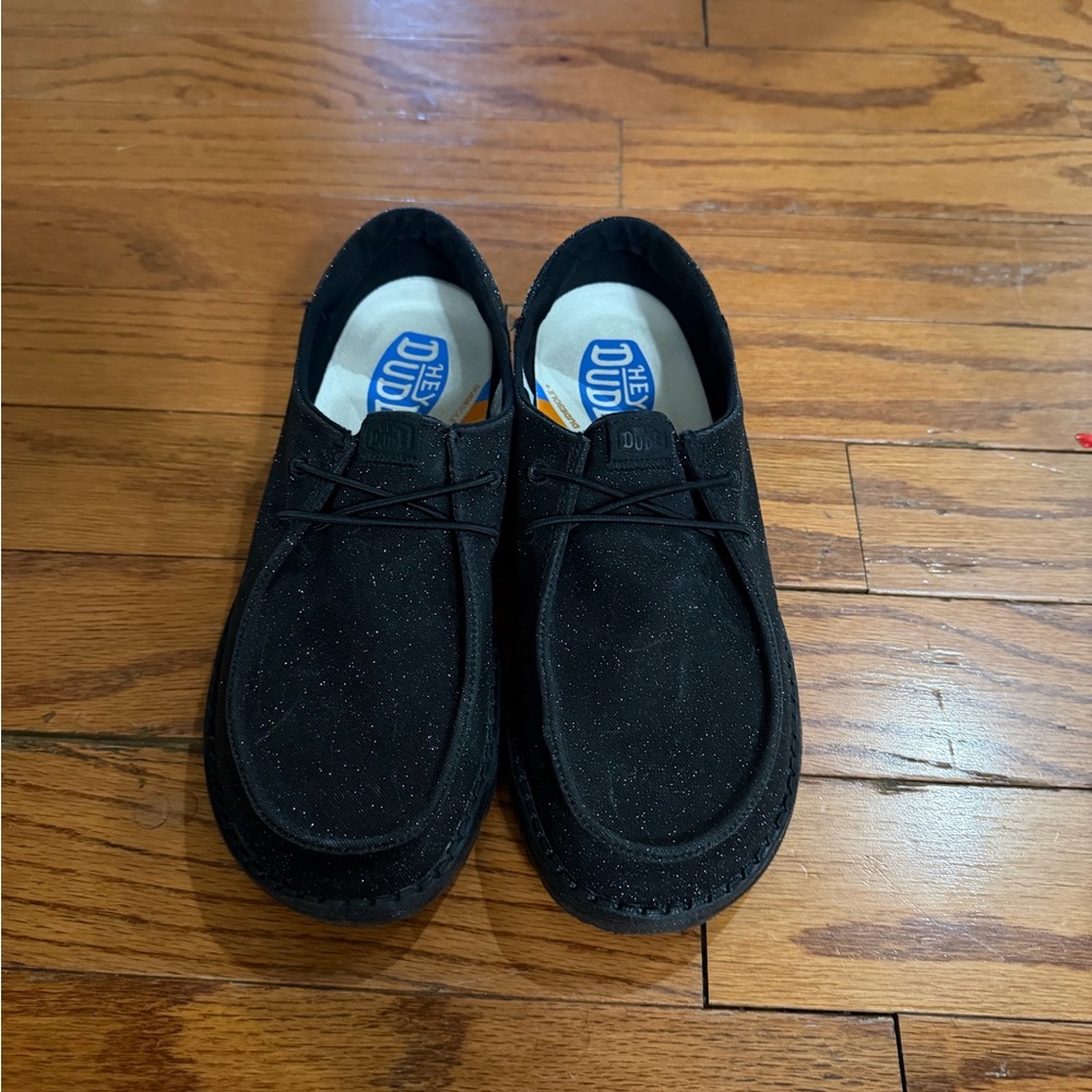 HEYDUDE Womens Wendy Funk Sparkle Woman's Size 8